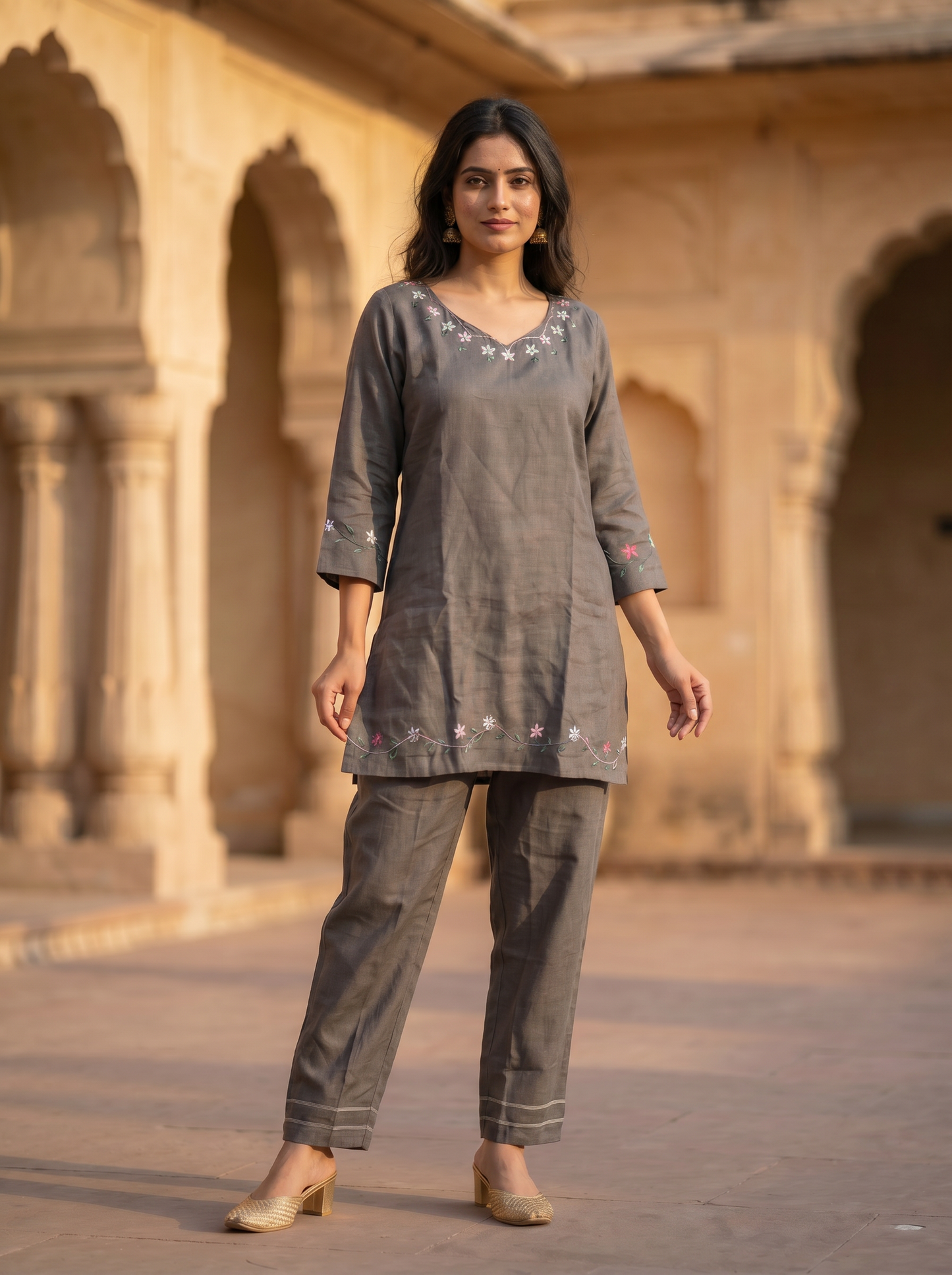 Ash Grey Cordset  12613