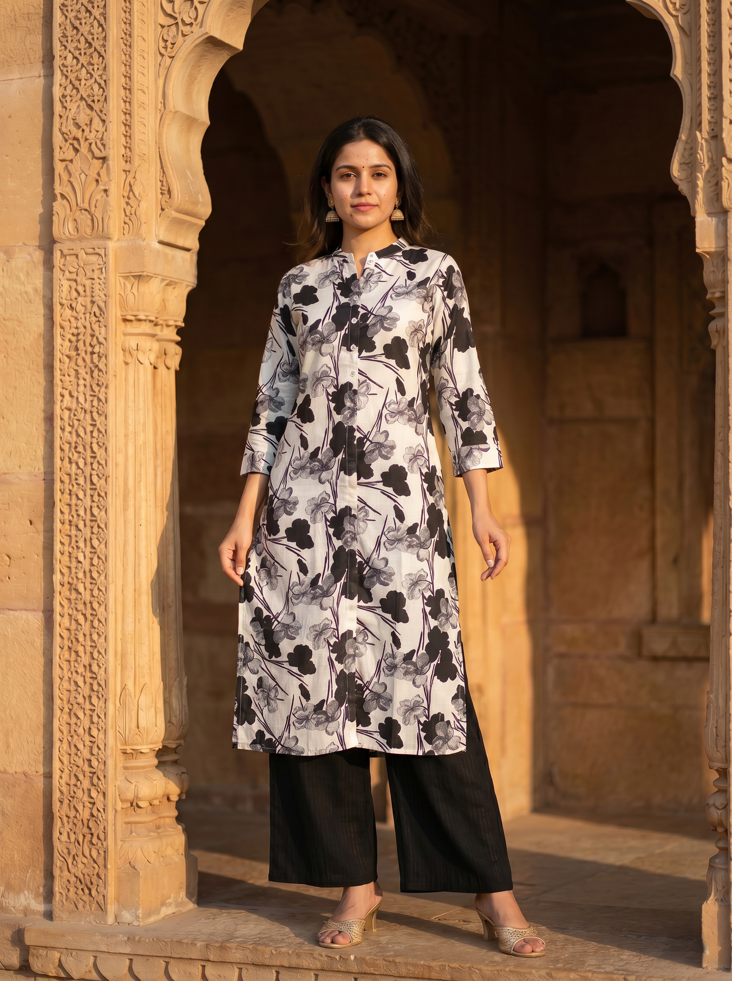 Floral Printed Cordset   13089-5