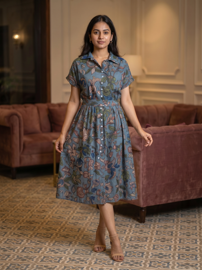Elegant Floral One Piece 6821-40