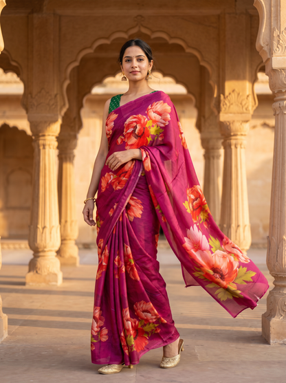 Hibiscus chiffon HQZC186-2