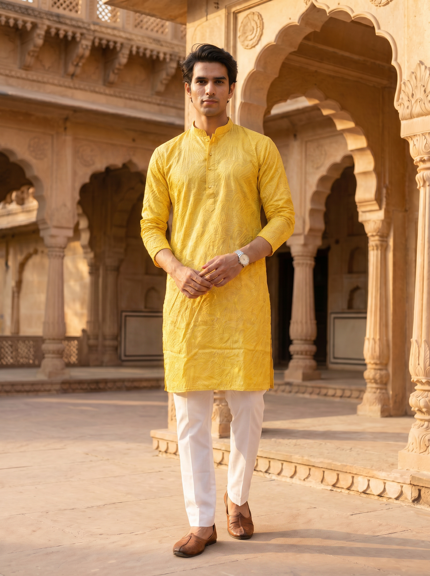 Classic Sun Festive Kurta Set