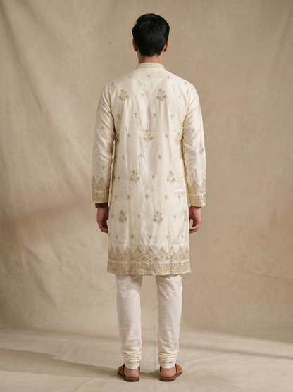 Rich Cream Kurta Set 67041-1