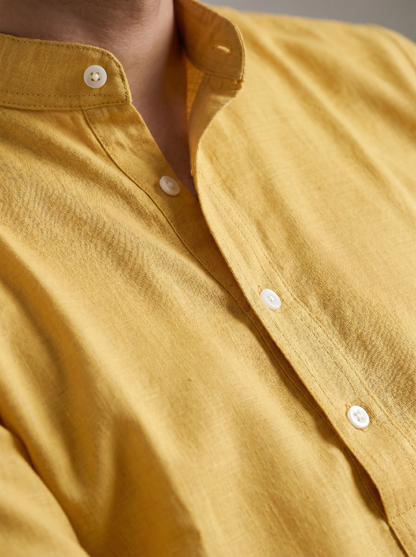 Royal Saffron plain Kurta set  71200 SH-3
