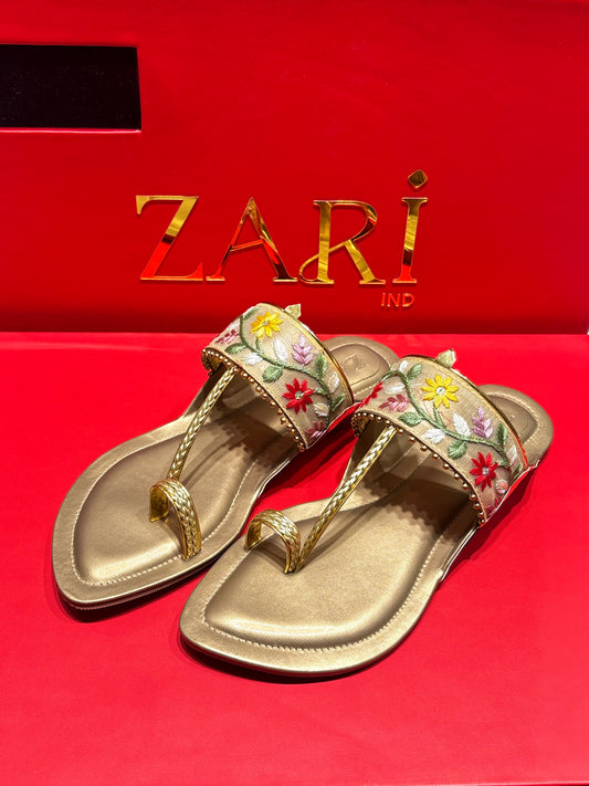 Golden Festive Flats