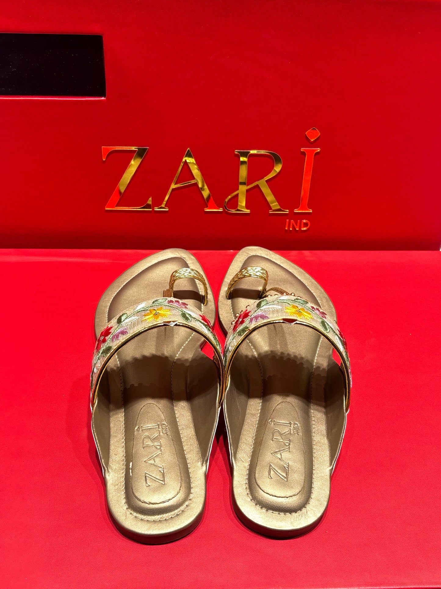 Golden Festive Flats