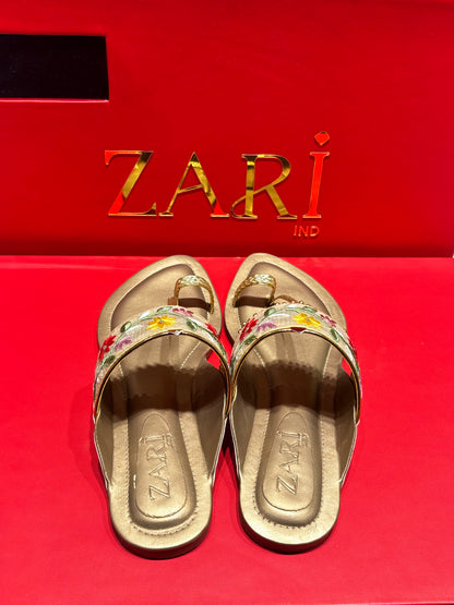 Golden Festive Flats
