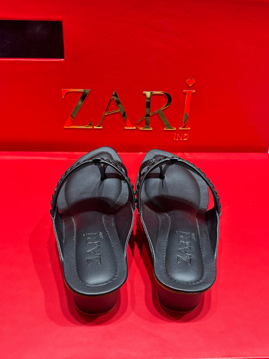All Black Traditional Sandel - 1003